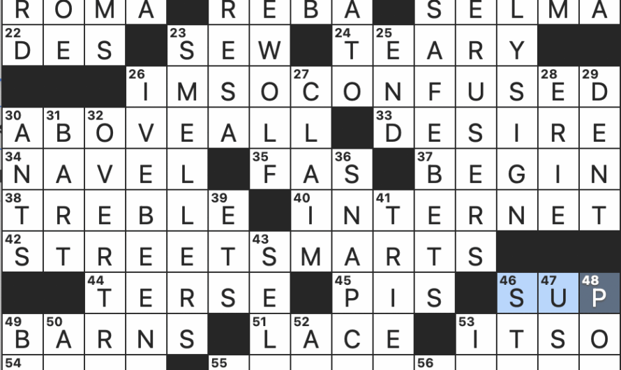Moonfish Crossword Clue