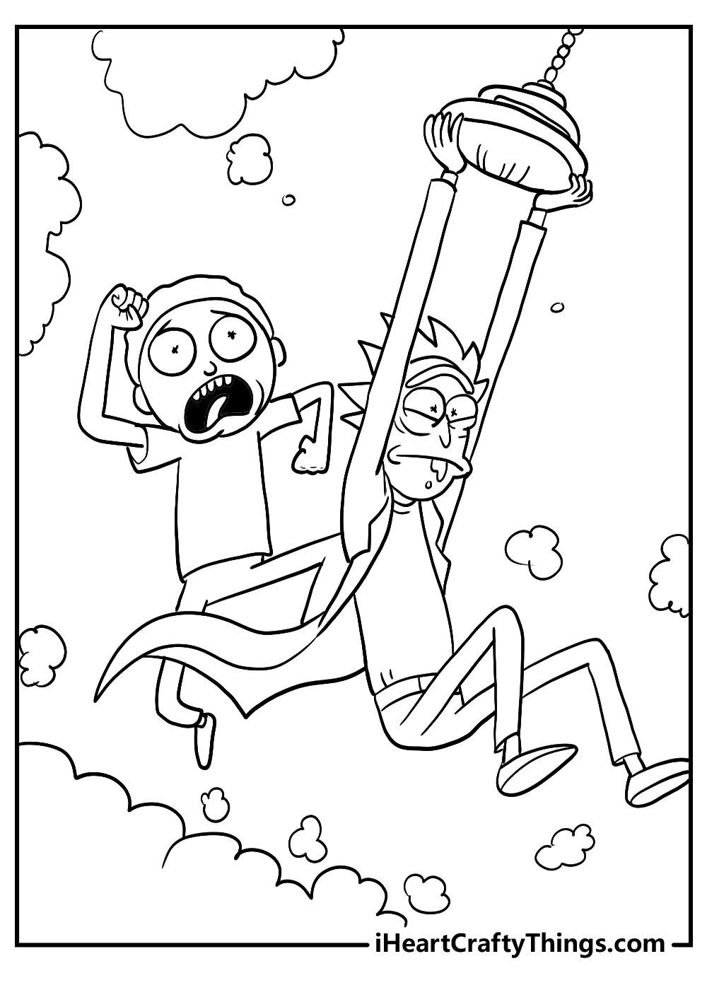 rick and morty coloring pages rick and morty coloring pages