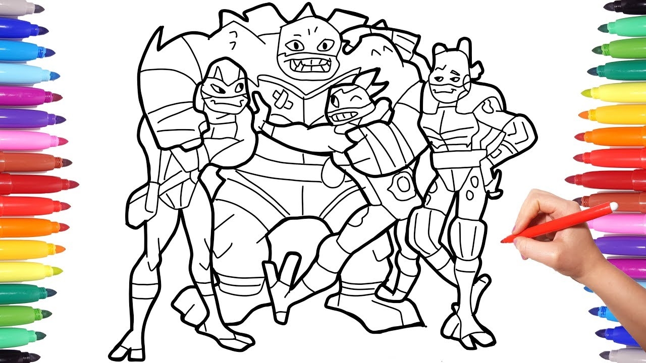 Rise Of The Teenage Mutant Ninja Turtles TMNT Superheroes Coloring Pages For Kids YouTube Rise Of The Teenage Mutant Ninja Turtles TMNT Superheroes Coloring Pages For Kids YouTube