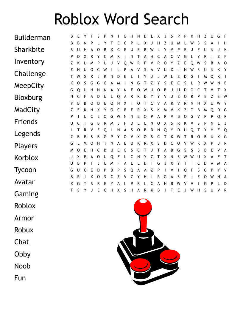 Roblox Word Search WordMint Roblox Word Search WordMint