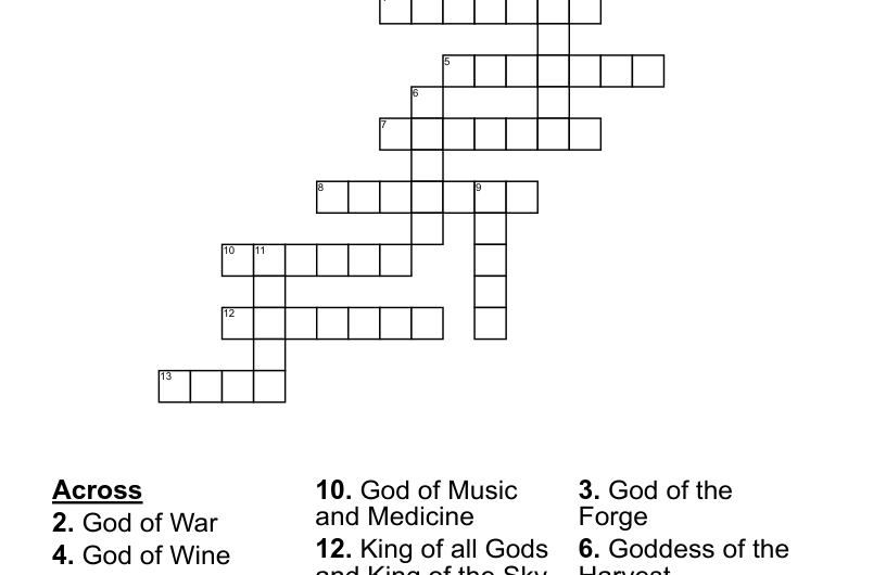 Love Goddess Crossword Clue