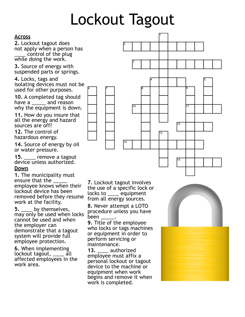 Safety Snitch Crossword Puzzle WordMint