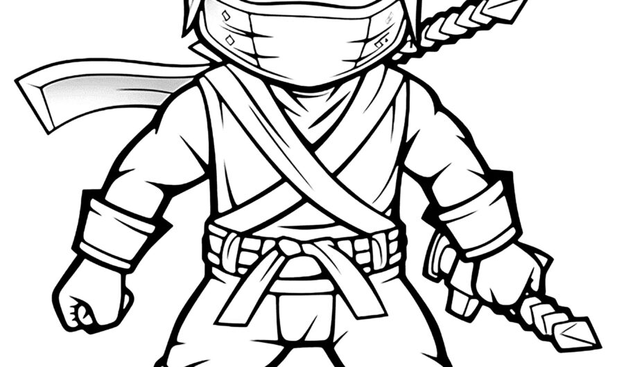 Ninjago Printable Coloring Pages