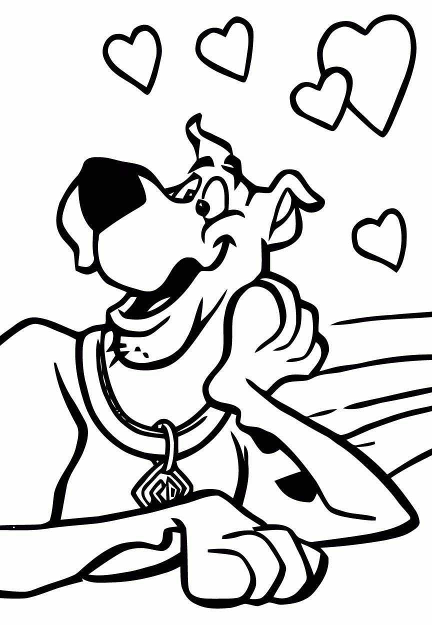 Scooby Doo Coloring Page For Kids Scooby Doo Coloring Pages Scooby Doo Coloring Page For Kids Scooby Doo Coloring Pages