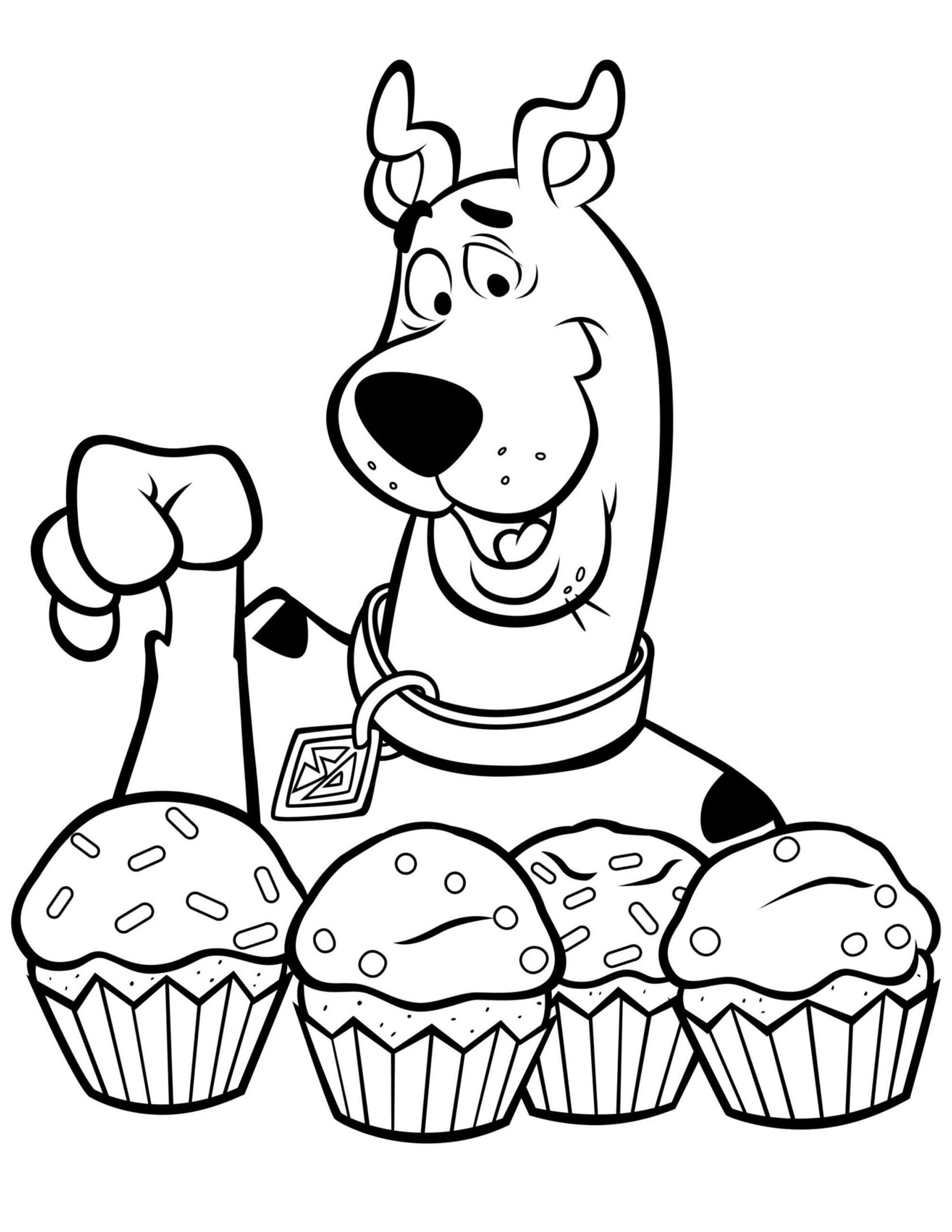 scooby doo coloring page scooby doo coloring page