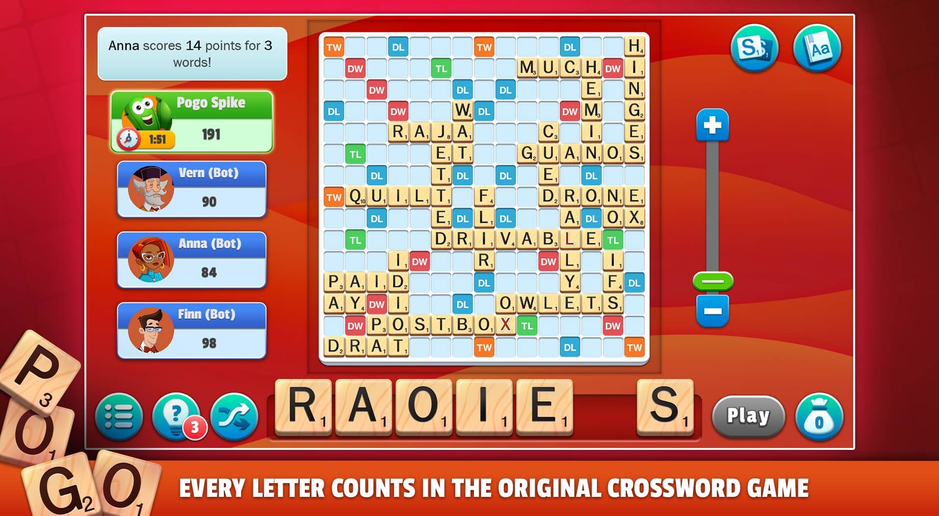 Scrabble Online Wordplay Battles Alone Or With Friends 