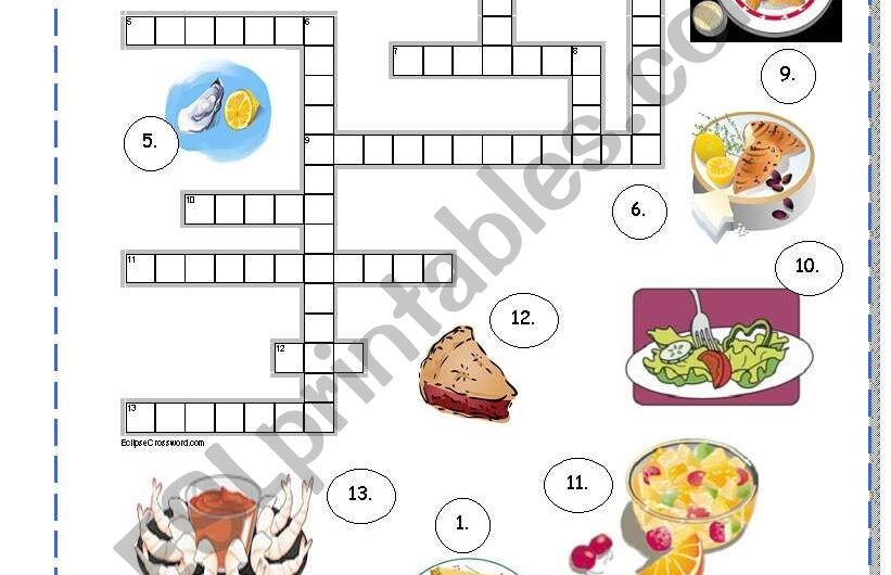Food Fish Crossword Clue