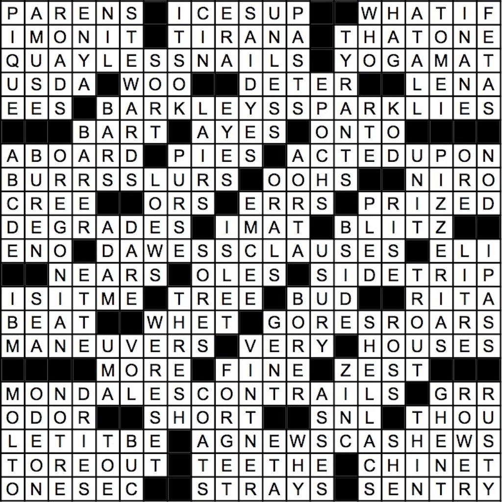 September 2019 Crossword Answer Key Washingtonian September 2019 Crossword Answer Key Washingtonian