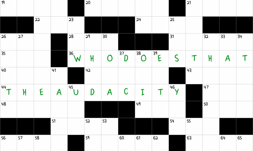 Seriously Now Crossword Clue