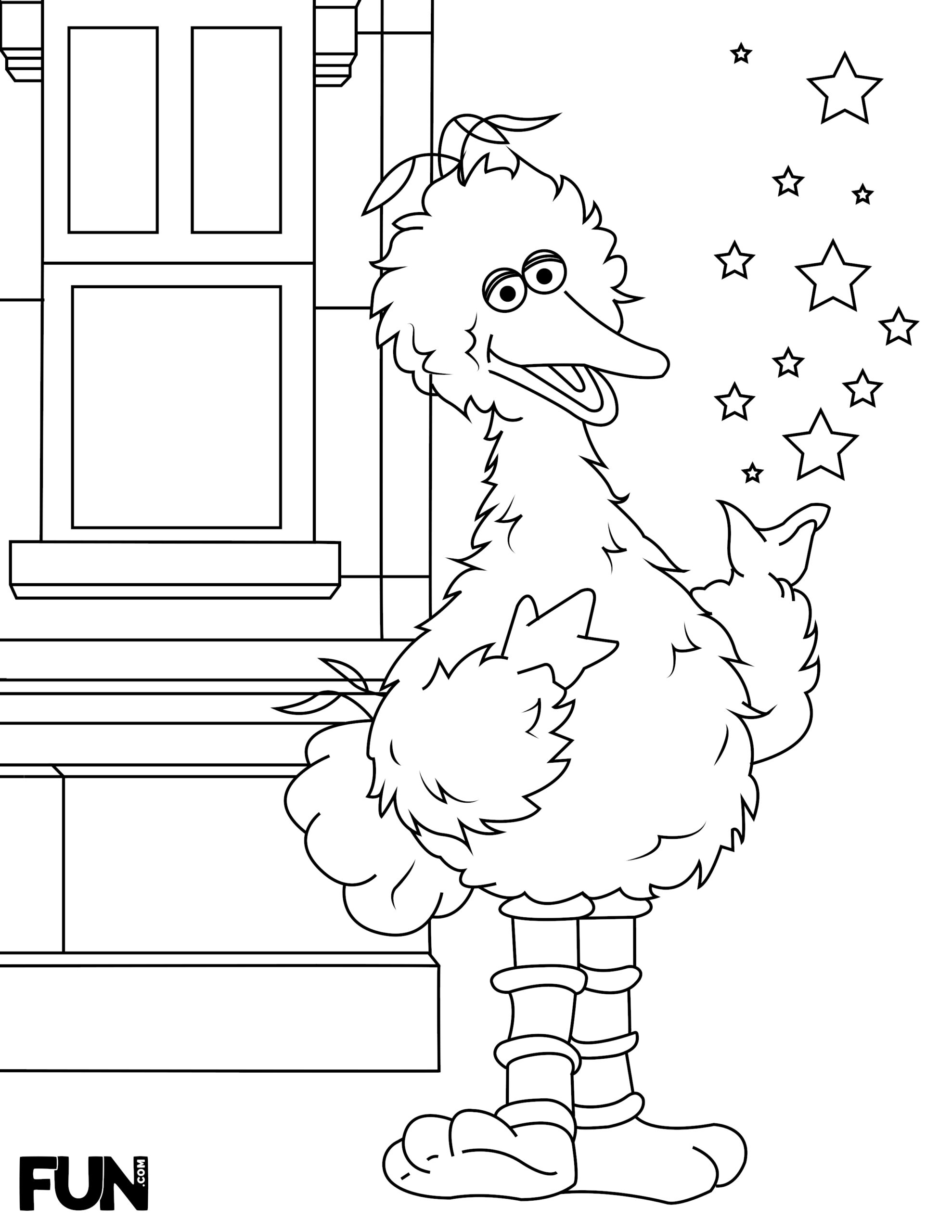 sesame street coloring pages sesame street coloring pages