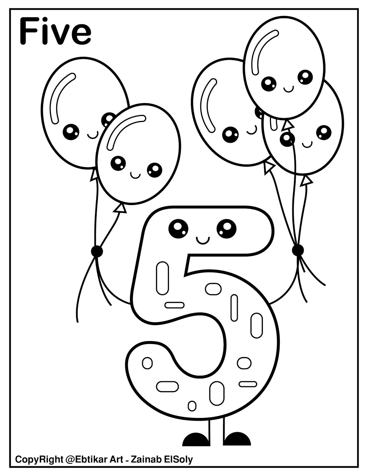 Set Of 123 Kawaii Coloring Pages Set Of 123 Kawaii Coloring Pages