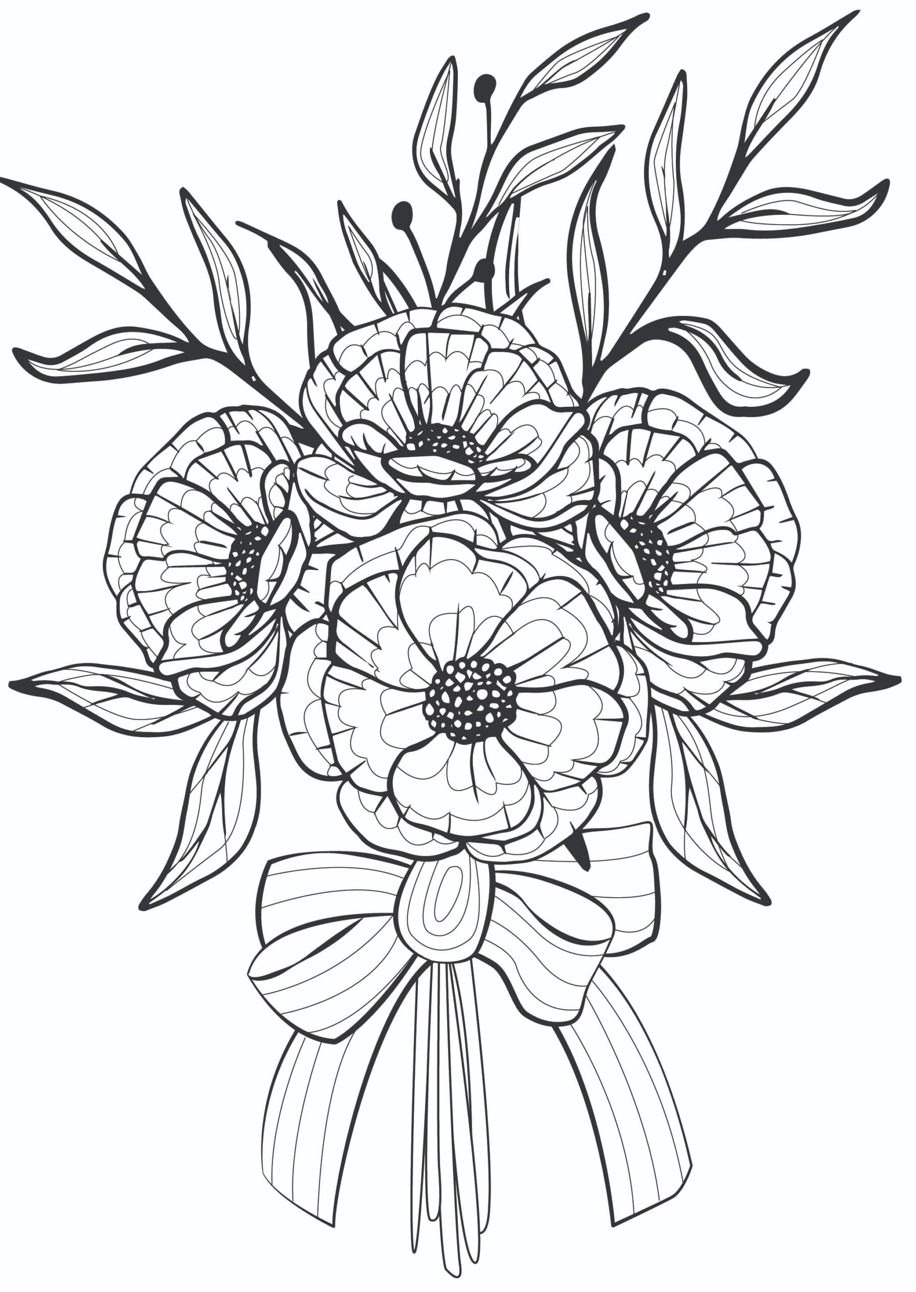 Shapes Coloring Pages Printable For Adults And Kids Flower Shapes Coloring Pages Printable For Adults And Kids Flower