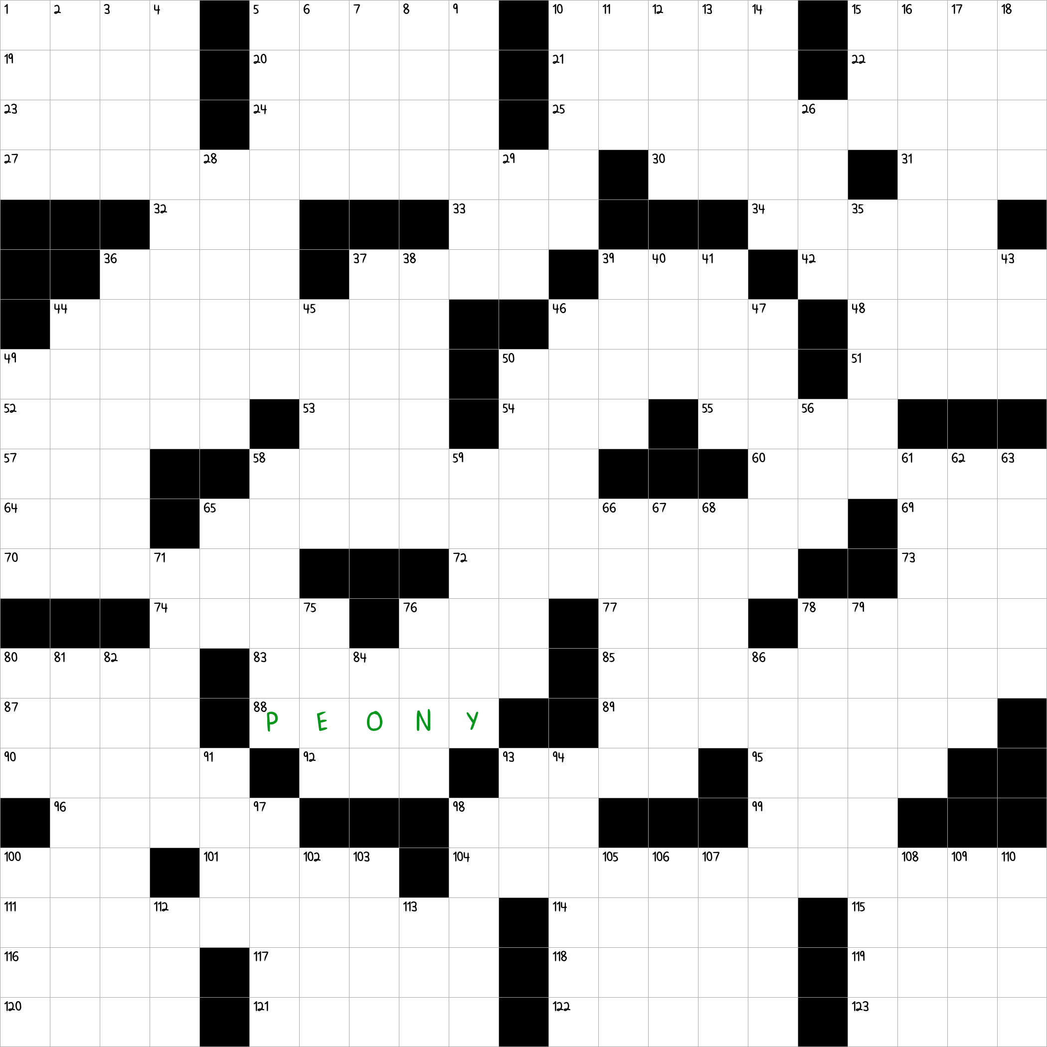 Showy Garden Flower NYT Crossword Clue August 18 2024 Showy Garden Flower NYT Crossword Clue August 18 2024