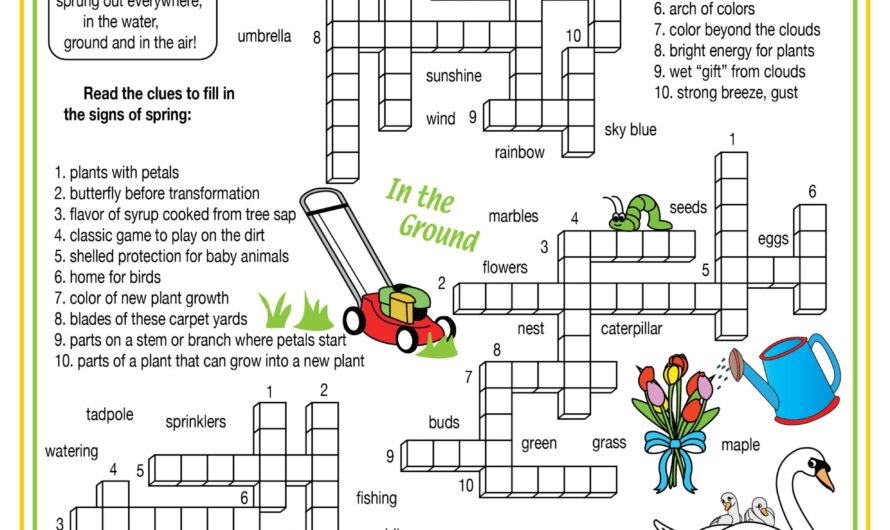 Sign Of Spring Crossword Clue