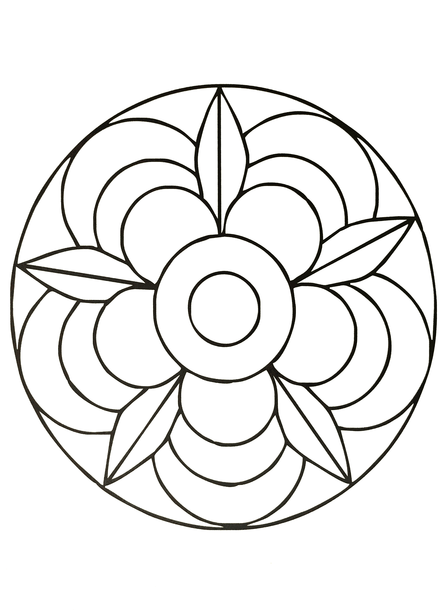 Simple Mandala 40 Mandala Coloring Pages For Kids Coloring Pages Simple Mandala 40 Mandala Coloring Pages For Kids Coloring Pages