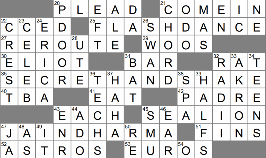 Skillful Crossword Clue