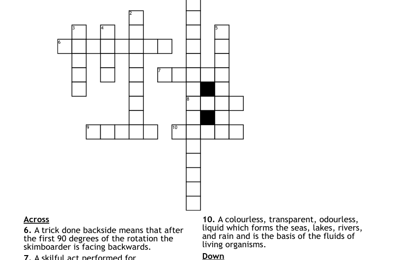 Crossword Clue Skilful