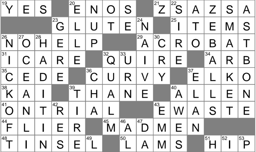 Small Amount Crossword Clue