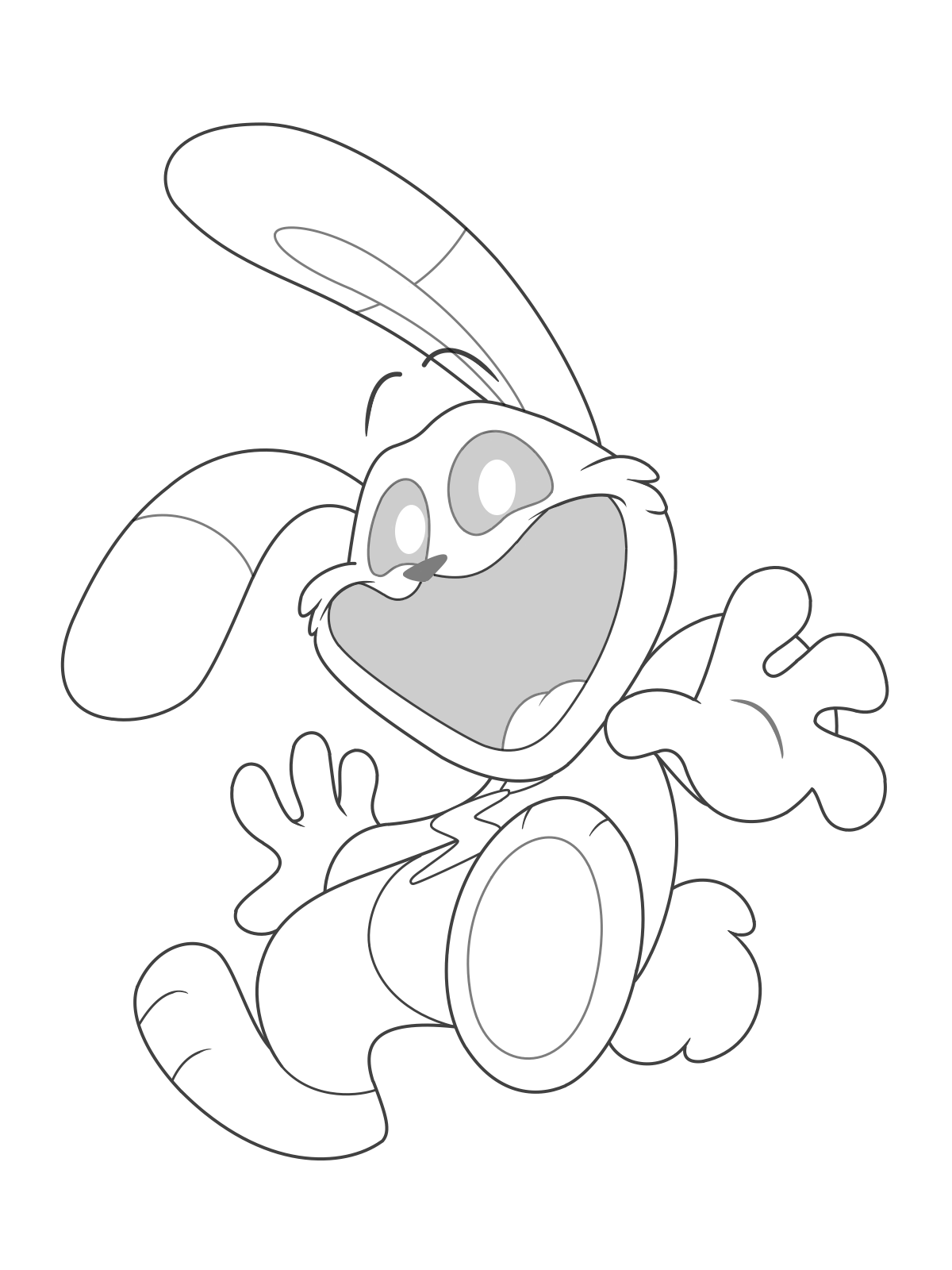 Smiling Critters Coloring Pages Print And Color Smiling Critters Coloring Pages Print And Color
