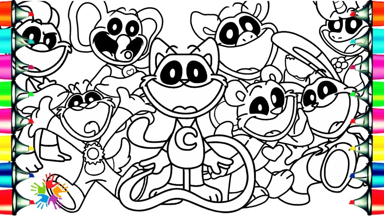 Smiling Critters New Coloring Pages Coloring Poppy Playtime Chapter 3 NCS Music YouTube Smiling Critters New Coloring Pages Coloring Poppy Playtime Chapter 3 NCS Music YouTube