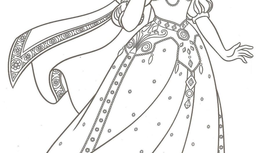 Snow White Coloring Page