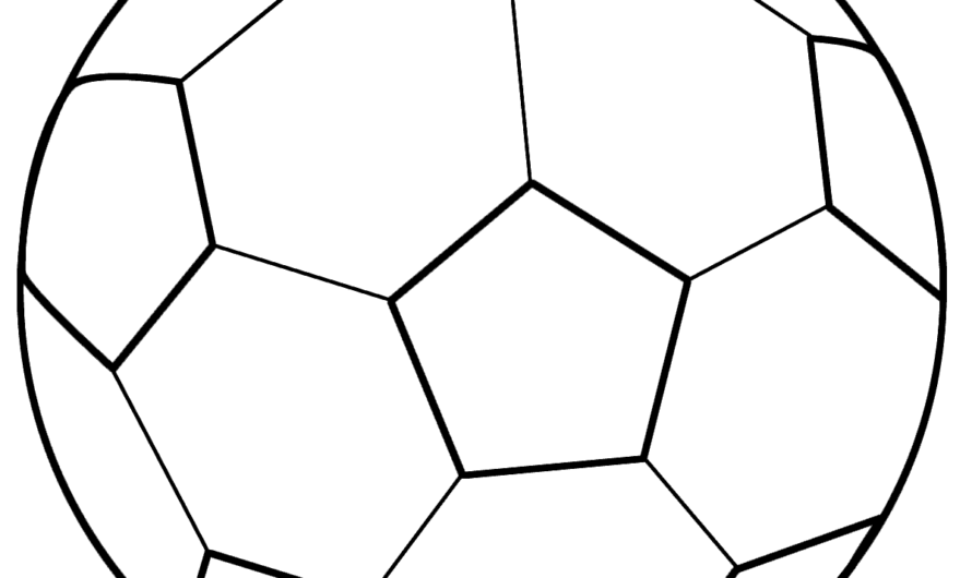 Soccer Pictures To Color