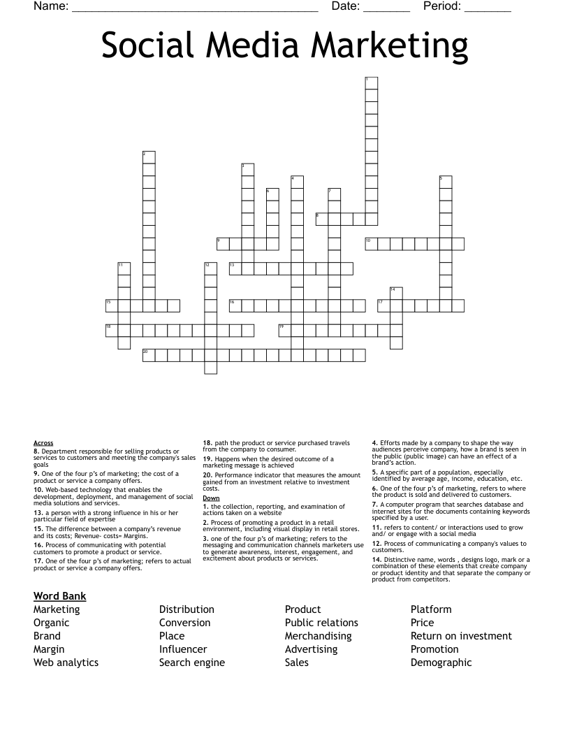 differential media crossword