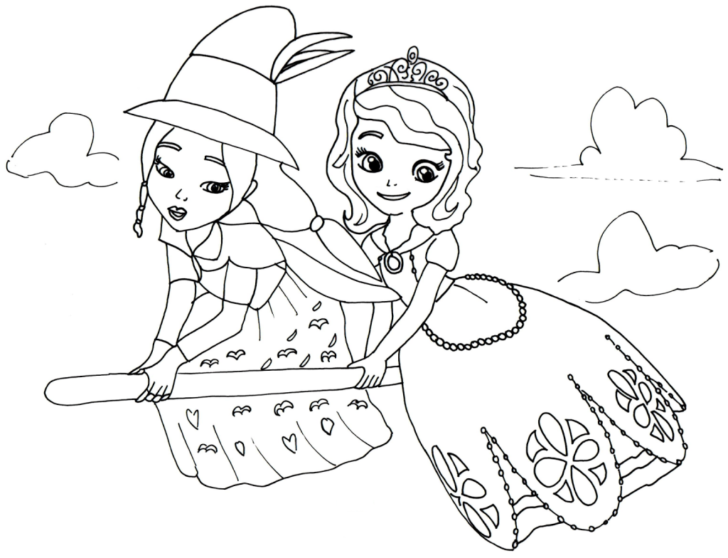 sofia the first coloring pages sofia the first coloring pages