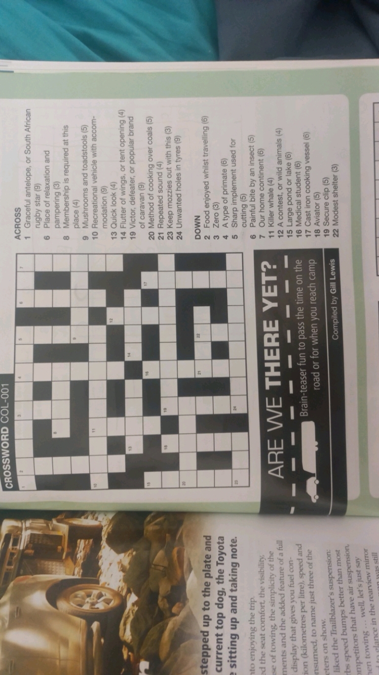 african antelope crossword african antelope crossword