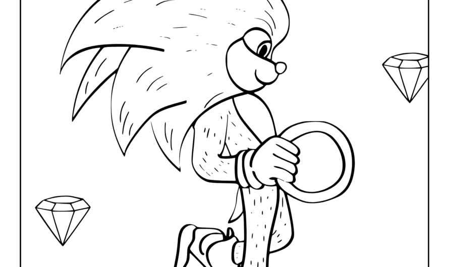 Sonic 2 Coloring Pages