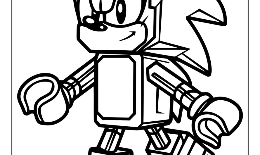 Pictures Of Sonic To Color