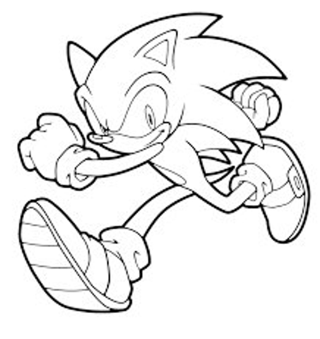 Sonic The Hedgehog 105 Colouring Pages Etsy Sonic The Hedgehog 105 Colouring Pages Etsy