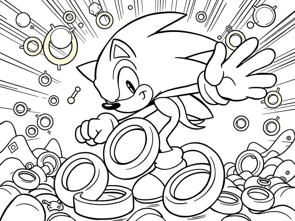 sonic coloring pages free printable sonic coloring pages free printable
