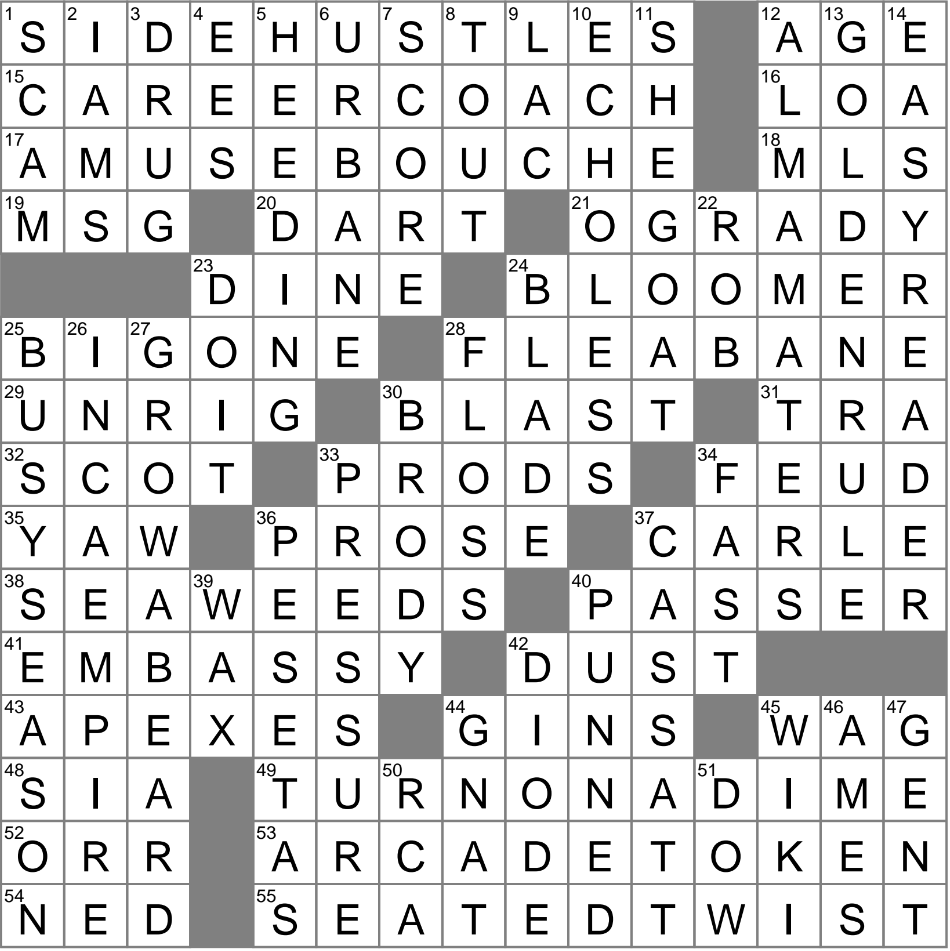 Special Bite Crossword Clue Archives LAXCrossword