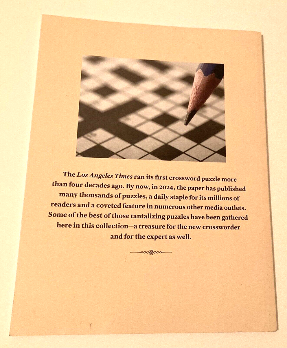 SPECIAL Los Angeles CROSSWORD PUZZLE 114 Puzzles Time Includes 36 Minis EBay SPECIAL Los Angeles CROSSWORD PUZZLE 114 Puzzles Time Includes 36 Minis EBay