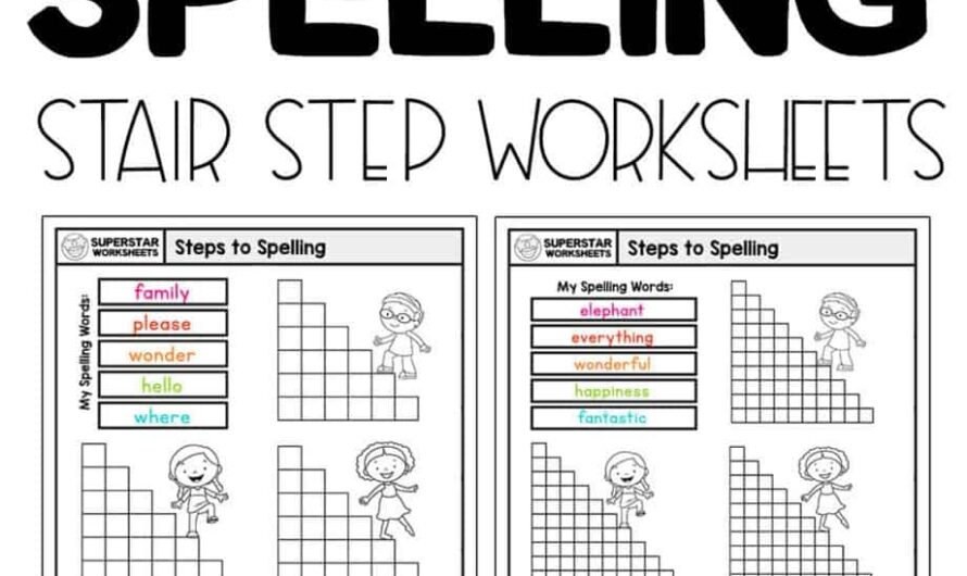 Create Spelling Word Worksheets