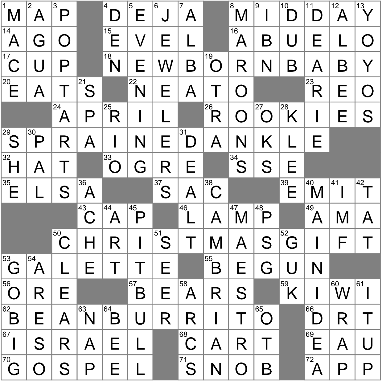 Spice Cookie Ingredient Crossword Clue Archives LAXCrossword