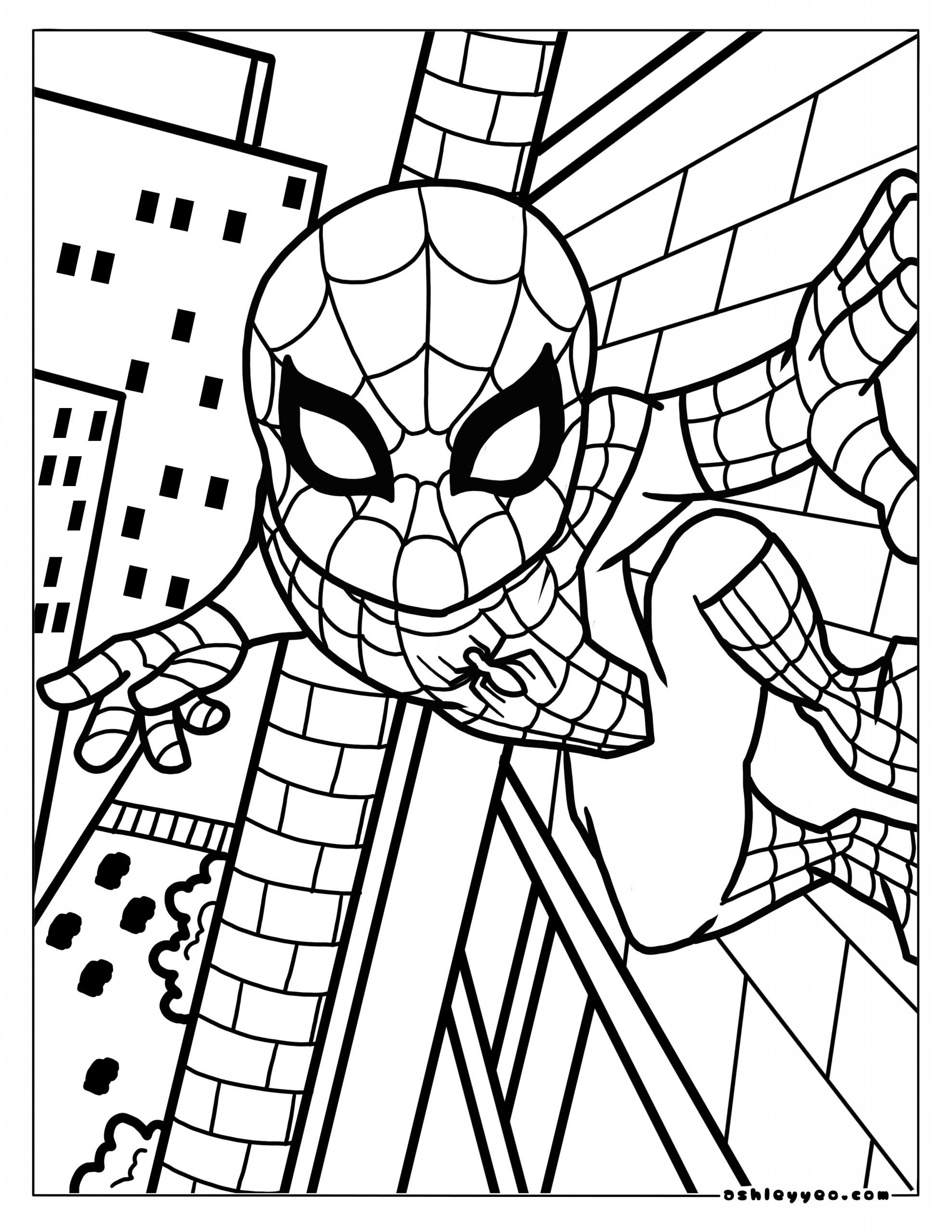 Spiderman Coloring Sheets Archives Ashley Yeo Spiderman Coloring Sheets Archives Ashley Yeo