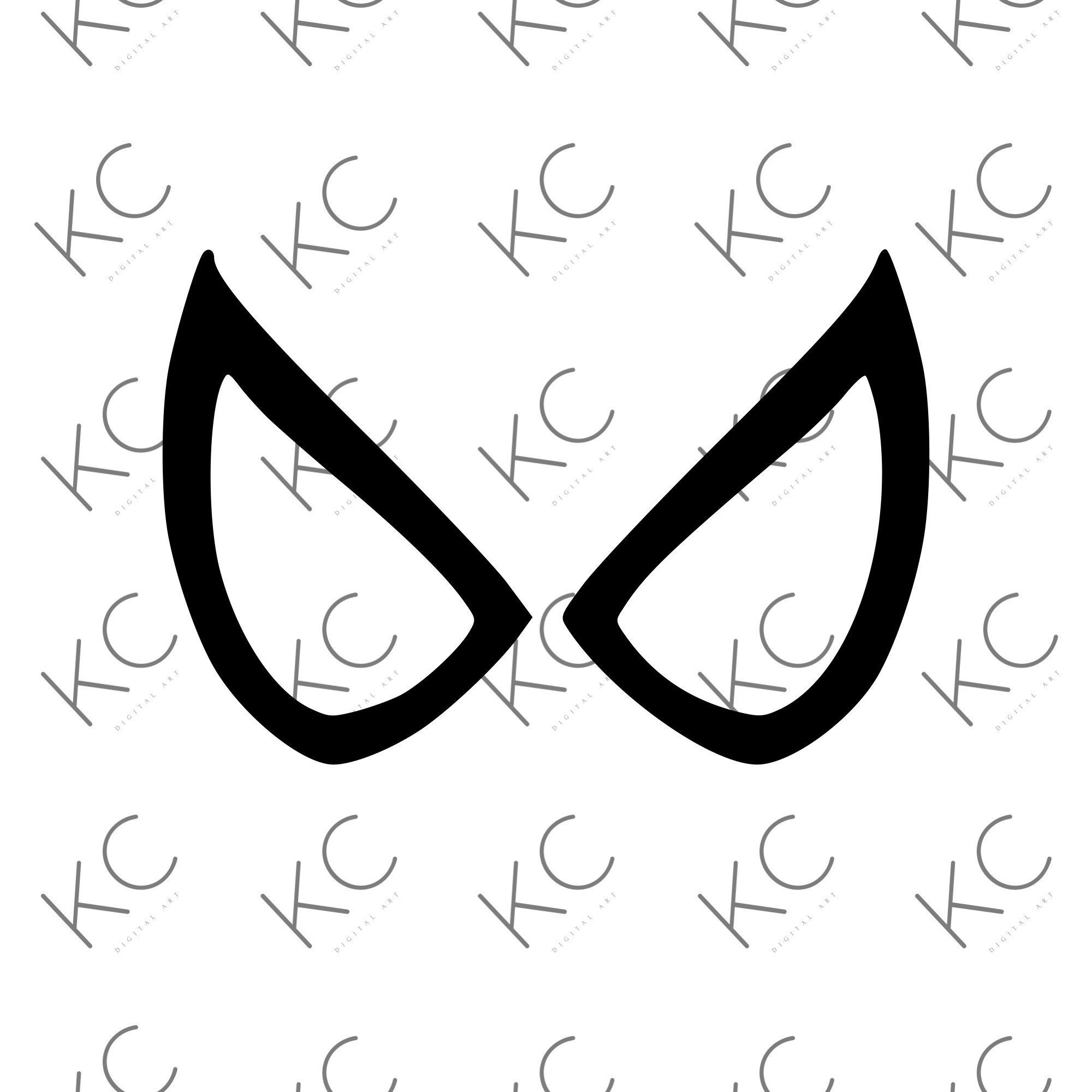 Spiderman Eyes SVG Etsy Spiderman Eyes SVG Etsy