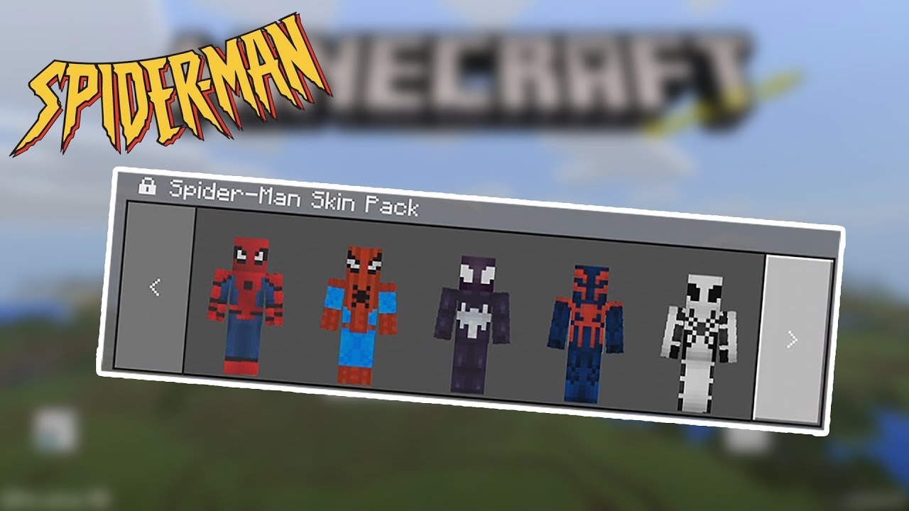 skin spider man minecraft skin spider man minecraft