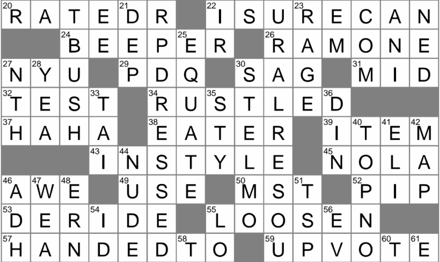 Director Lee Crossword Clue