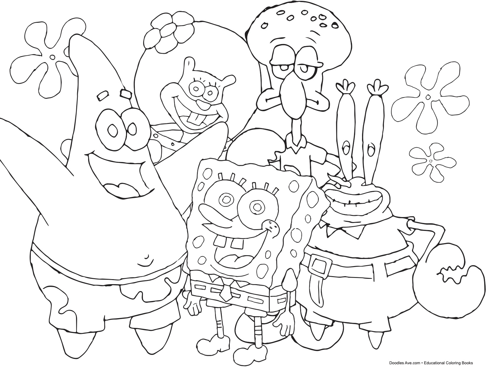 Sponge Bob Doodles Ave Sponge Bob Doodles Ave