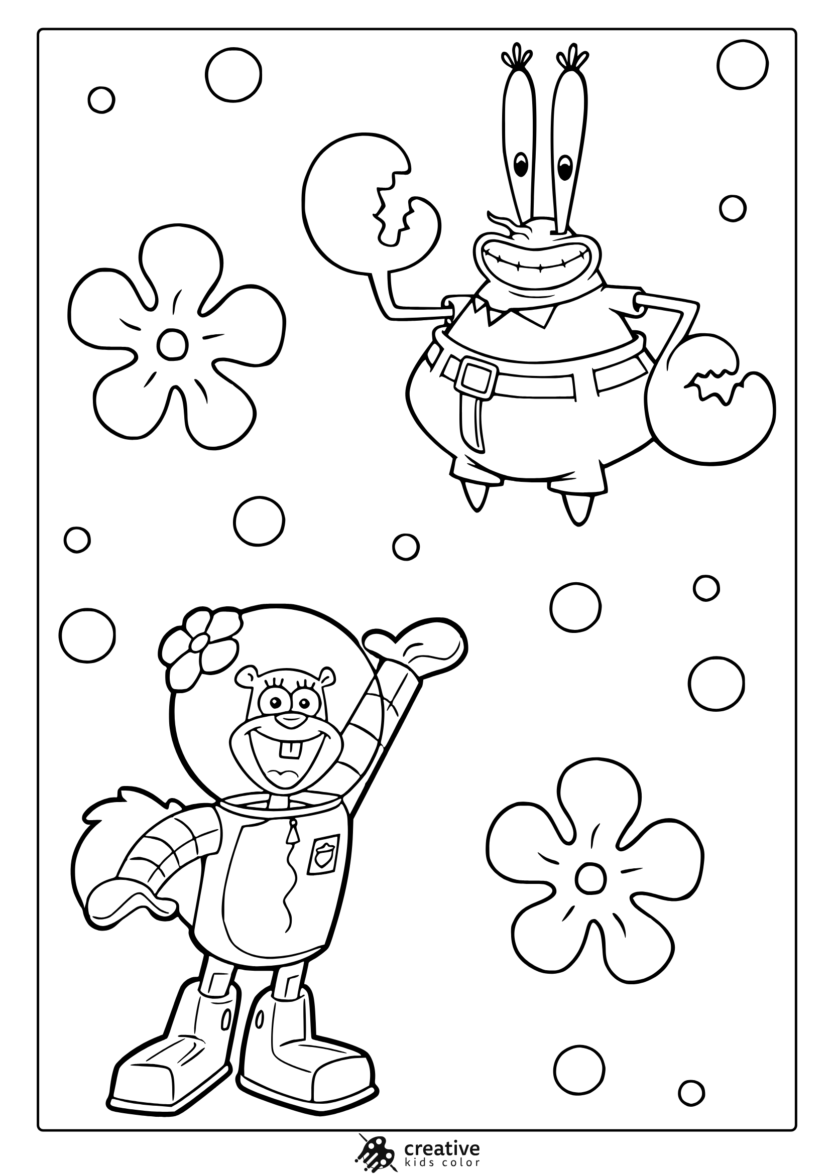 Spongebob Coloring Pages 30 Free Printable PDF Spongebob Coloring Pages 30 Free Printable PDF