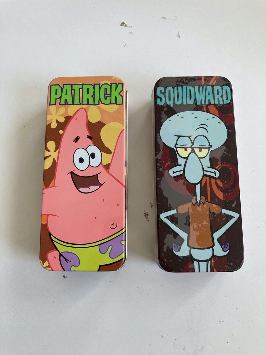 Spongebob Square Pants Movie 2004 Burger King Watches 2 Squidward Patrick EBay