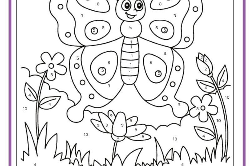 Spring Color By Number