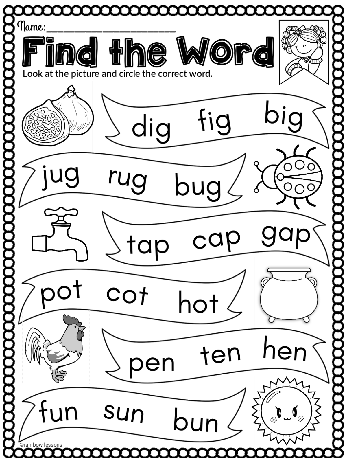 phonics pages for kindergarten phonics pages for kindergarten