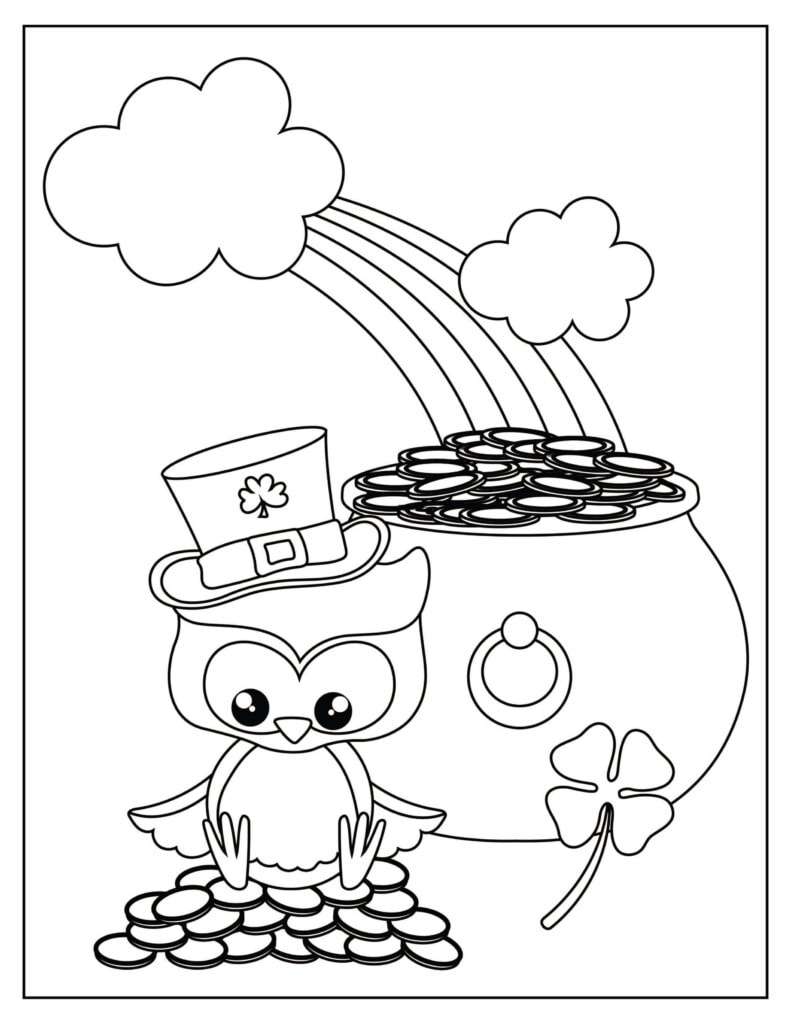 St Patrick s Day Coloring Pages Kids Activity Zone St Patrick s Day Coloring Pages Kids Activity Zone