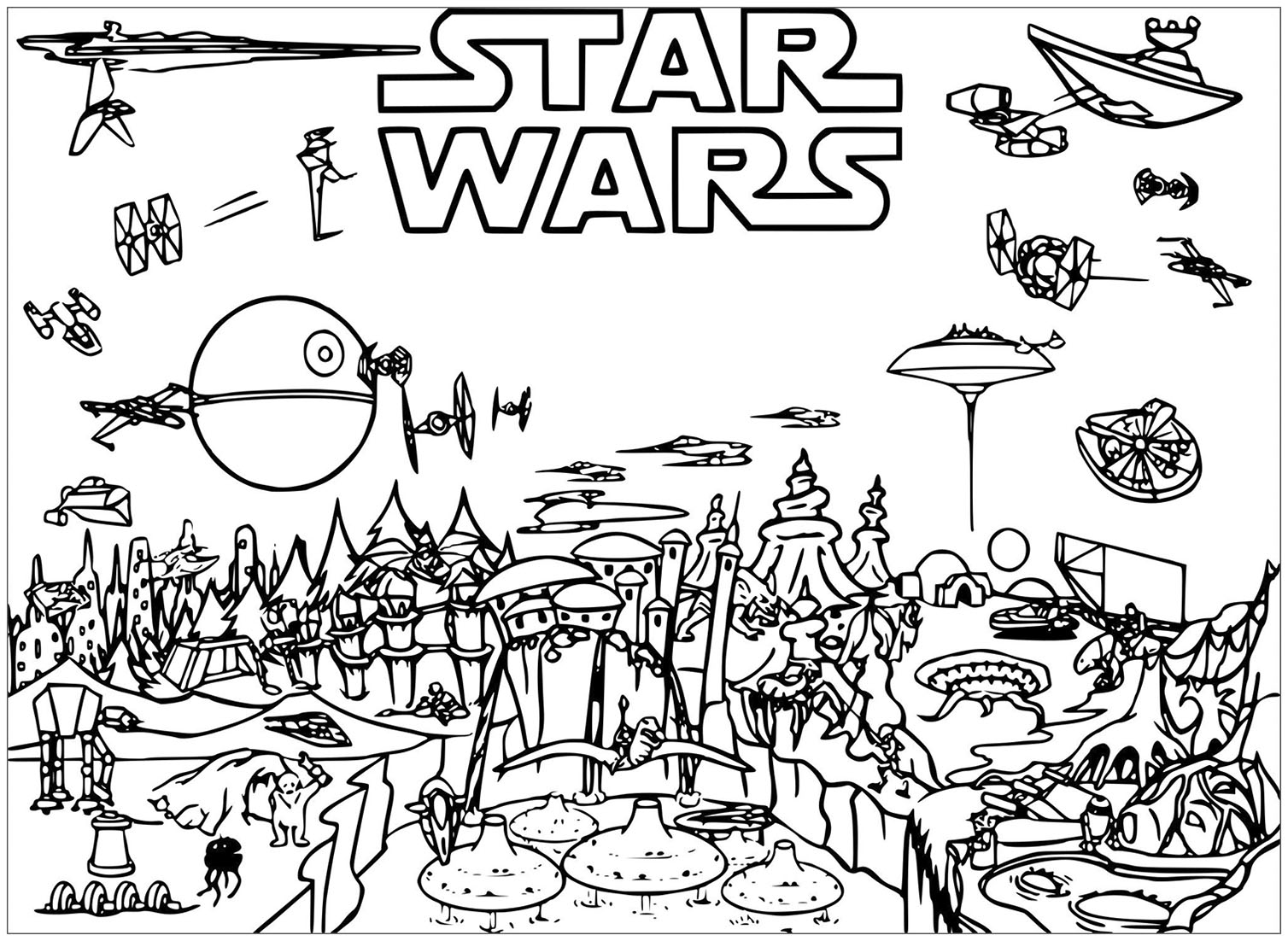 Star Wars Coloring Page Star Wars Coloring Pages Star Wars Coloring Page Star Wars Coloring Pages