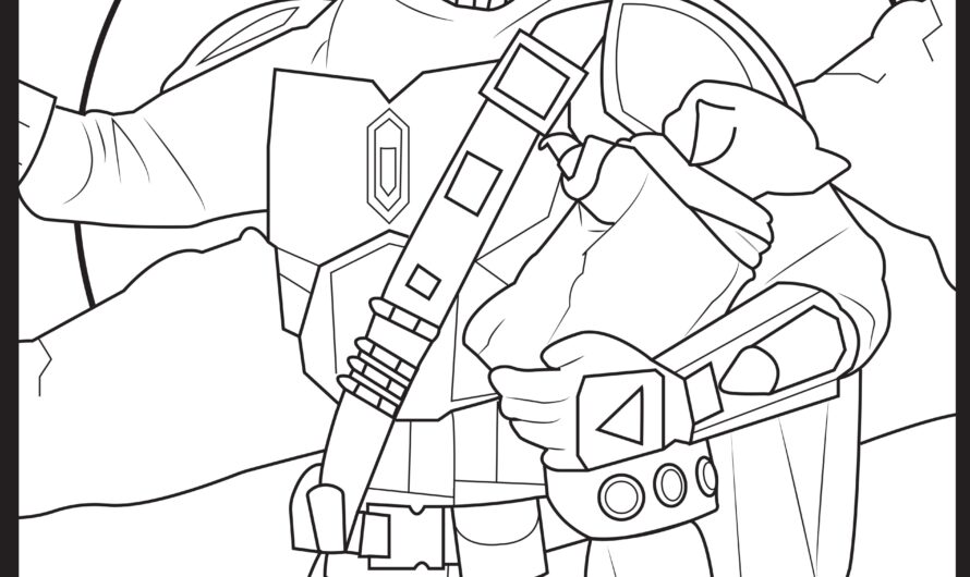 Star Wars Colouring Page