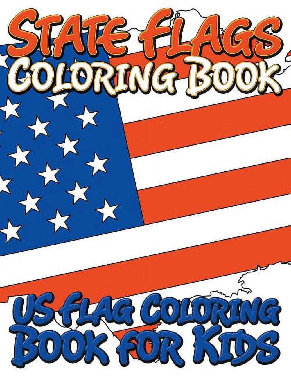 State Flags Coloring Book Coloring Book For Kids Paperback Walmart State Flags Coloring Book Coloring Book For Kids Paperback Walmart